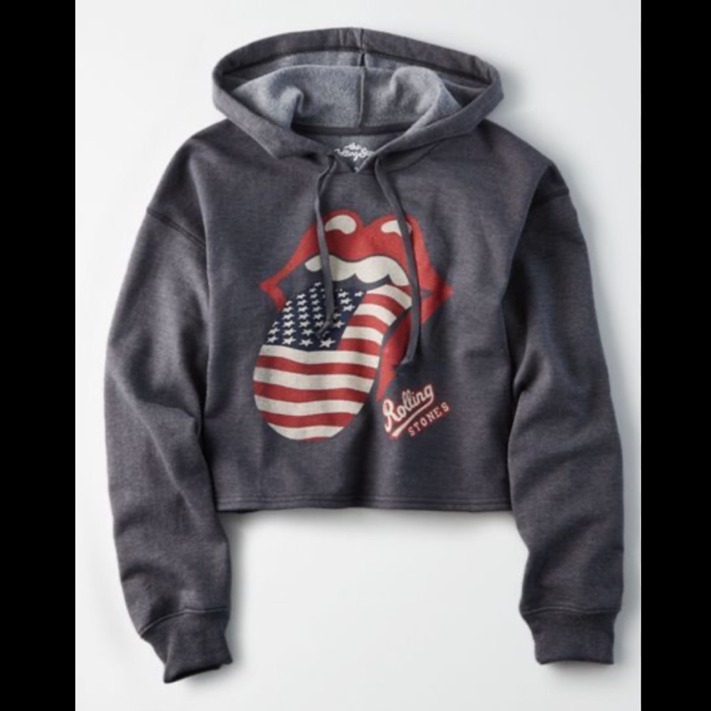 RT10. The Rolling Stones Charcoal Hoodie